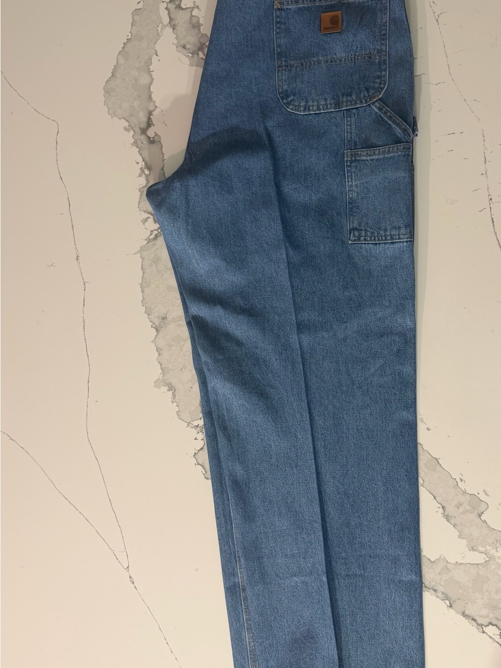 Carhartt Men's Relaxed Fit Denim Jeans in Blue